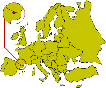 Karte Andorra