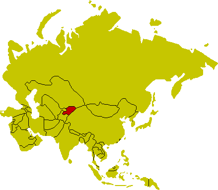 Karte Kirgisistan