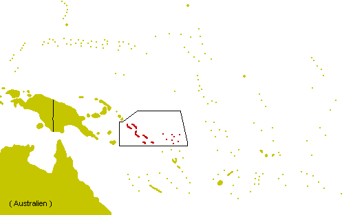 Karte Salomon-Inseln
