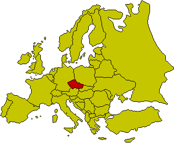 Karte Tschechien