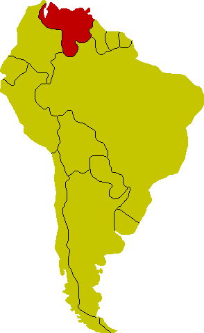 Karte Venezuela